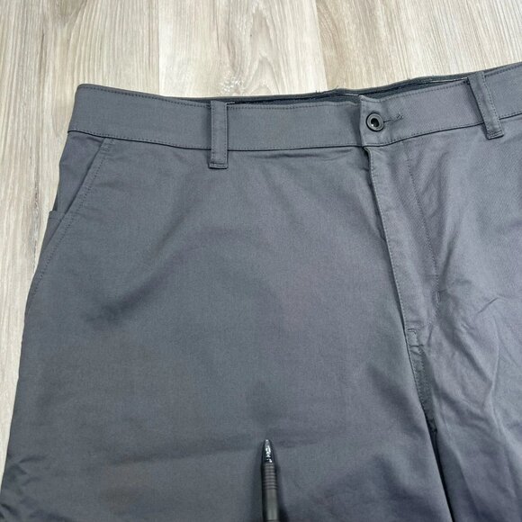 Nike Flex UV Chino Men's Golf Shorts / Charcoal Gray / DA4139-070 / Size 38 - Picture 4 of 14